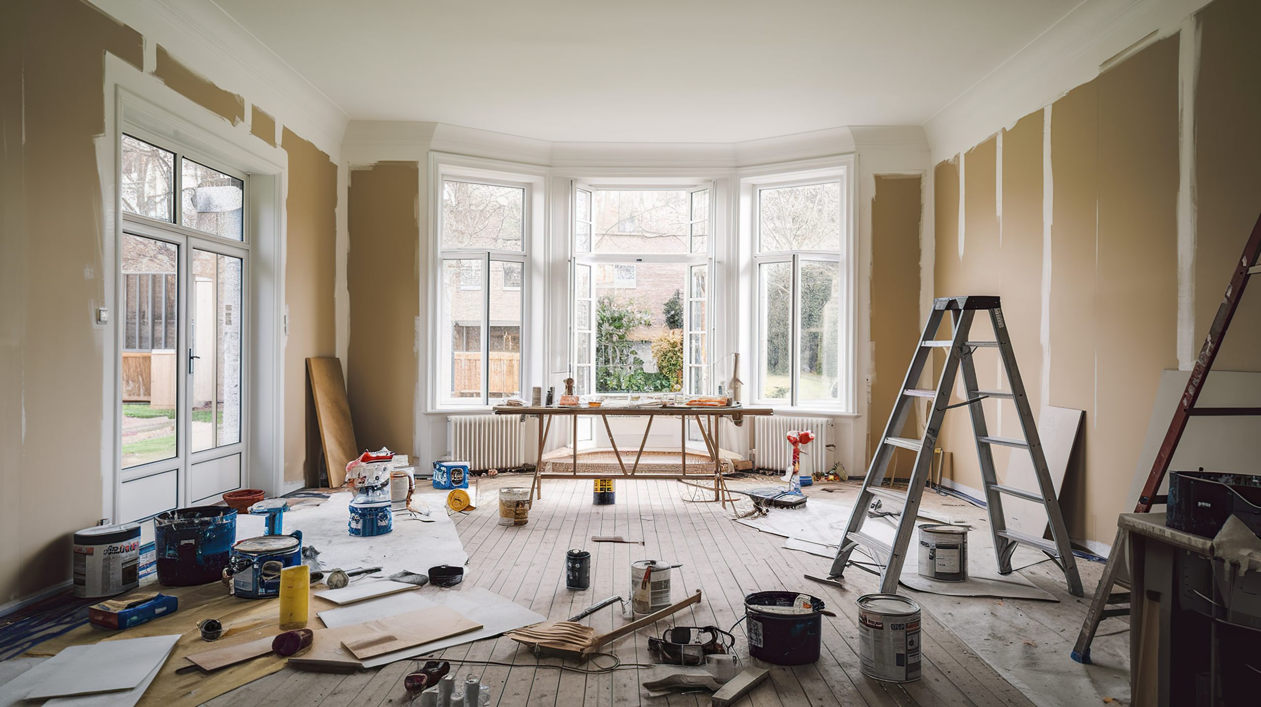 bright-indoor-renovation-with-tools-natural-light